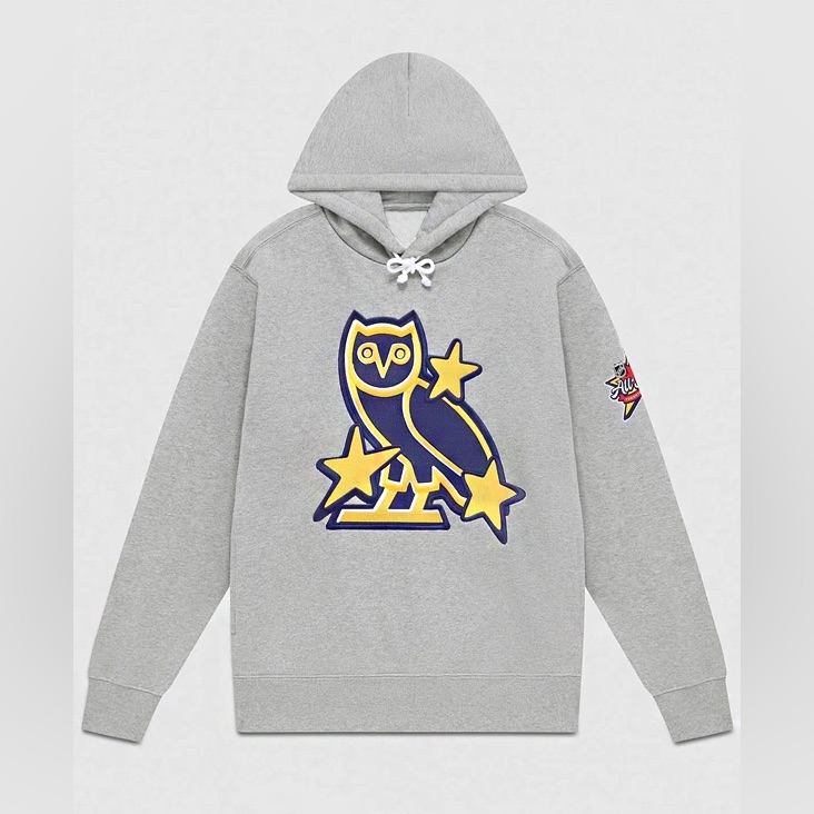 Nhl AllStar Game X Ovo Pullover Hoodie Grey